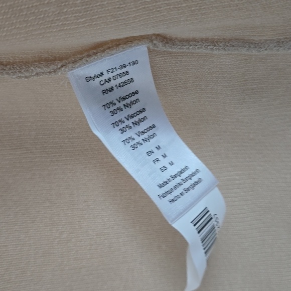 Forever 21-Open Front Hooded Cardigan Sweater - Picture 8 of 8